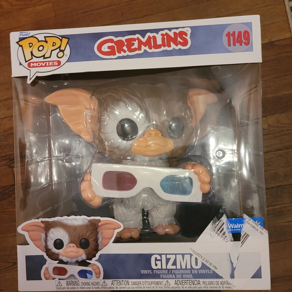 Funko Pop! Vinyl Jumbo 10 In: Gremlins Gizmo (Jumbo) Walmart (Exclusive) #1149